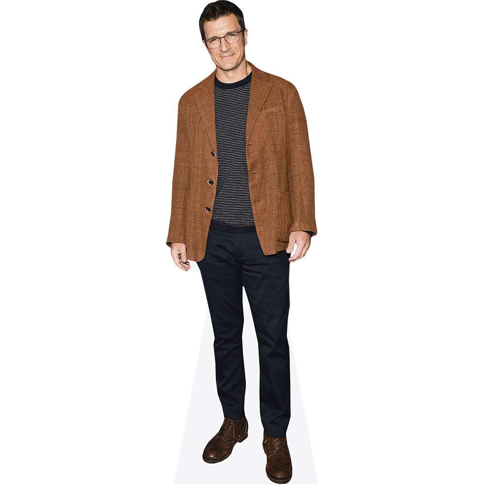 Nathan Fillion (Tan Jacket) Mini Size Cutout