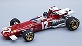 Gewicht/Gewicht: 3 Tecnomodel Modell in Treppe, kompatibel mit Ferrari 312B N.12 WINNER GP Österreich 1970 J.ICKX W/Driver 1:18 TMD18064B