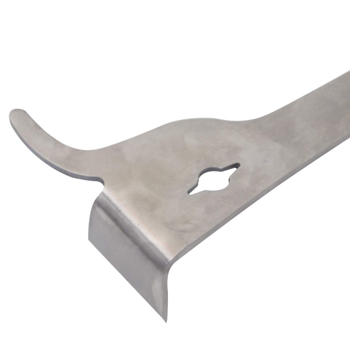 2 raschietti per Alveare in Acciaio Inox lucidato, Strumenti per Apicoltura con Gancio a J, Coltello per Apicoltura per Apicoltura