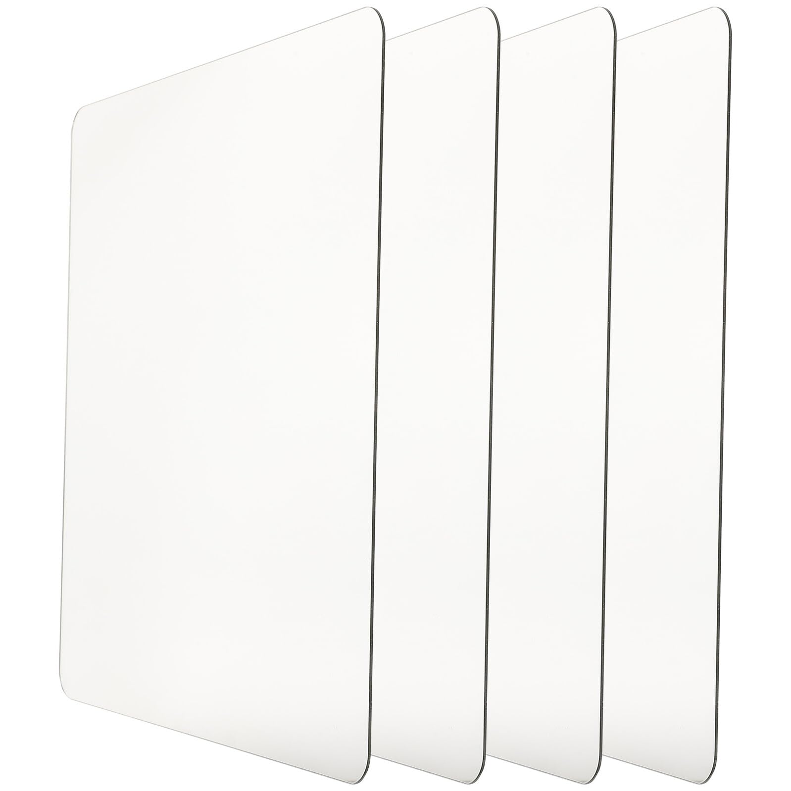 Carreaux de miroir incassables haut de gamme adhésifs 30x30 cm à angles adoucis