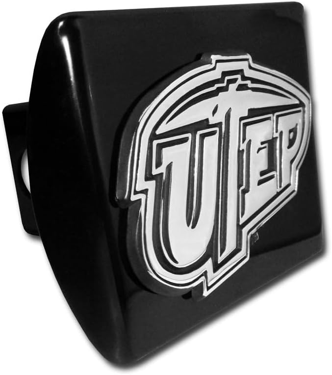 University of Texas El Paso Black Hitch Cover