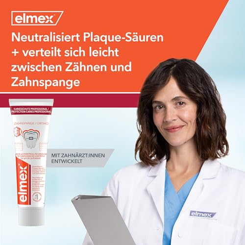 elmex KARIESSCHUTZ PROFESSIONAL ZAHNSPANGE Zahnpasta 75 ml 2
