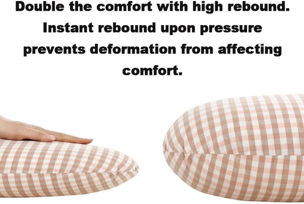 Pregnancy Pillow for Sleeping, G Shaped Full Body Pillow Pregnancy Pillows, Maternity Pillow Support for Back, HIPS, Legs for Pregnant Women, with Washable Cover,F