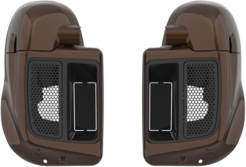 Miniatura 90 de Moto Onfire River Rock Gray (brillante) carenados inferiores aptos para H-D Touring Street Road King Glide FLTR 2014-2023, kits de calentadores