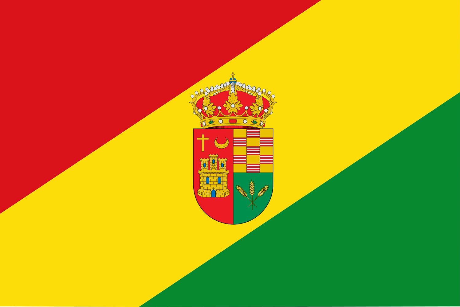 Drapeau large Benafarces pour décorer vos grands événements extérieurs