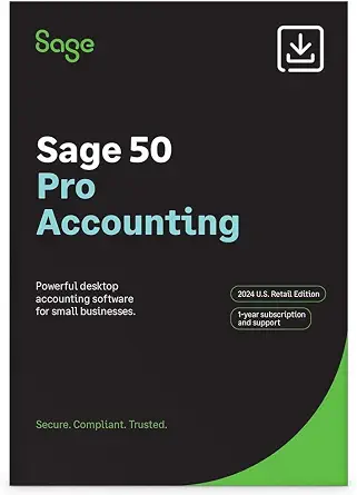 SAGE 50 Pro Accounting 2024 U.S. Retail Edition | PC Download