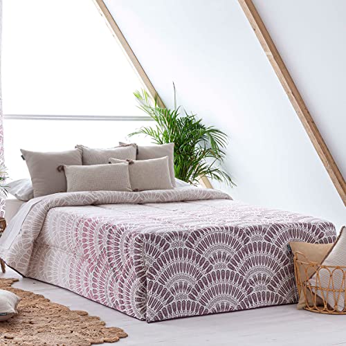 Lanovenanube Edredón conforter ORIO - Cama 150Cm - Color Rosa