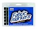 Uchida 520-6F Marvy Bold Tip Black Color Fabric Marker Set