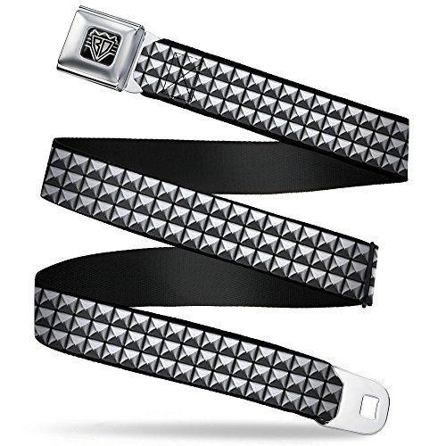 Ceinture à boucle de ceinture de sécurité multicolore XL réglable pour look urbain