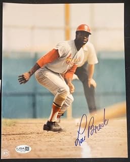 Lou Brock autographed 8x10 photo image