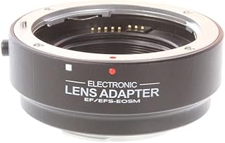 Hersmay EF-EOSM Auto Focus Lens Mount Adapter for Canon EF EF-S Lens to Canon EOS M EF-M Mount Mirrorless Camera Body M1 M2 M3 M5 M6 M10 M50 M100 M200, M50 Mark II, M6 Mark II