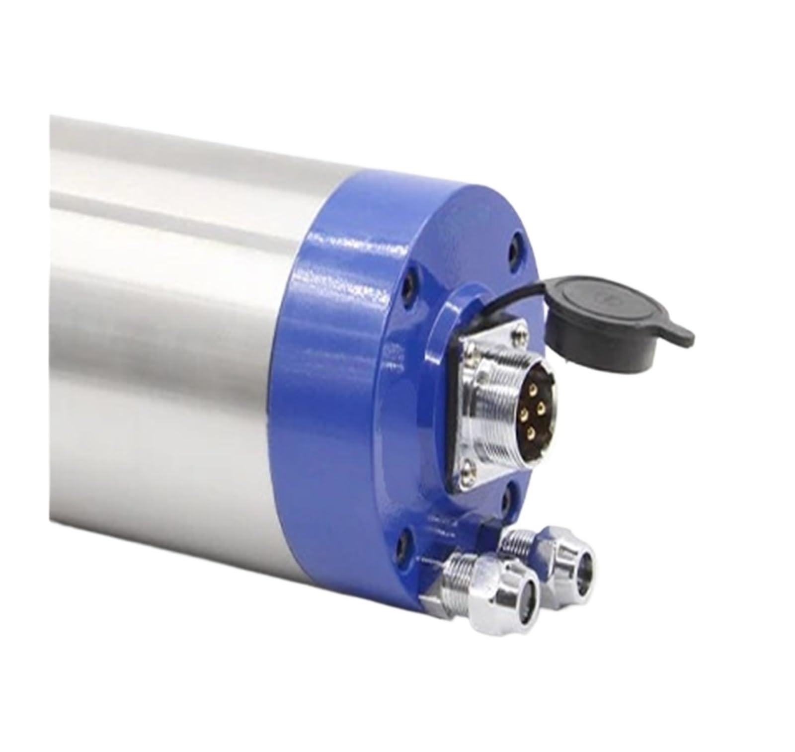 Chtkagv 110V Common 2.2Kw Water Cooled Spindle Motor, Er20 4 Bearings Cnc For Wood Stone Working (110V/220V/380V)(,Steel)