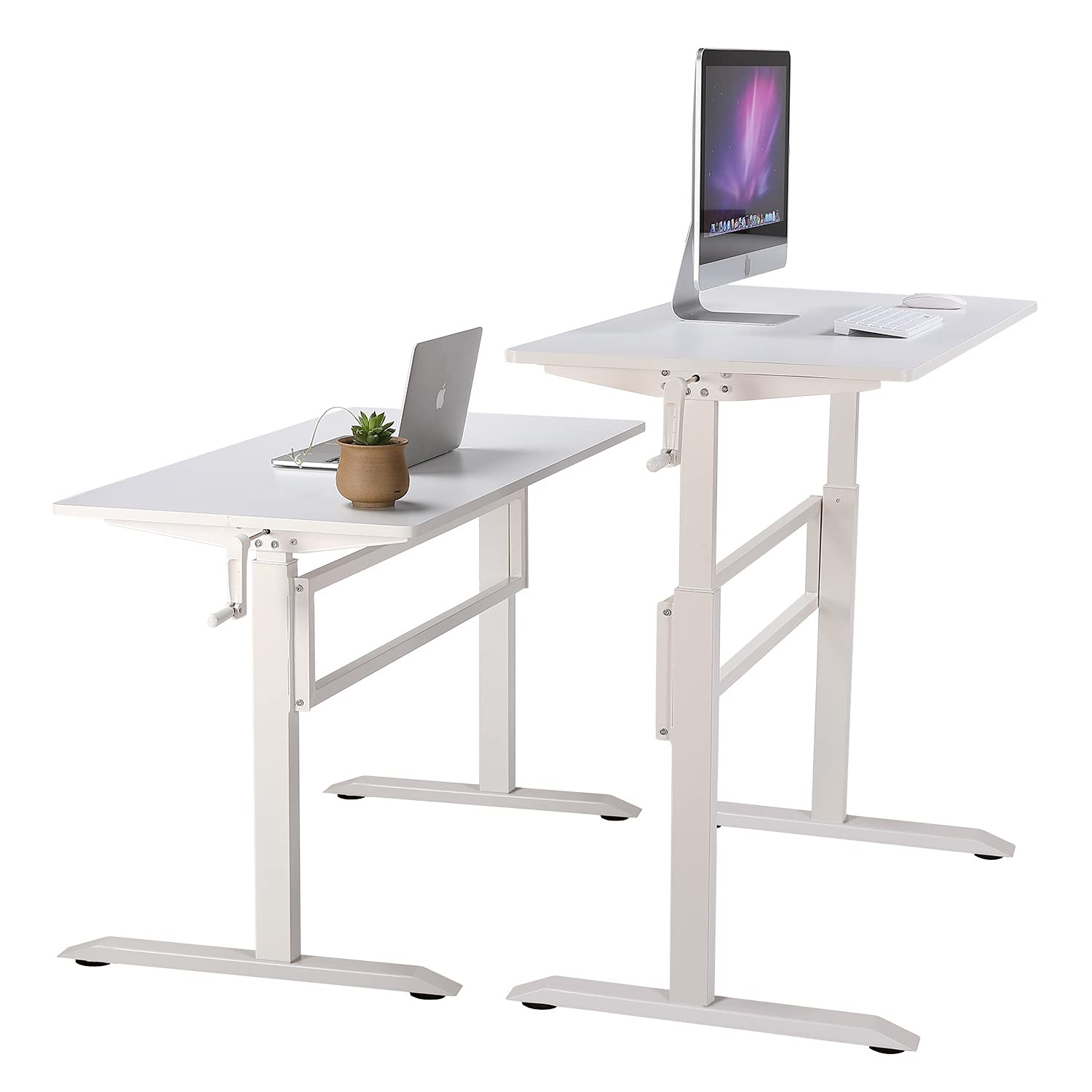 Amazon.com: UNICOO Crank Standing Desk : Home & Kitchen