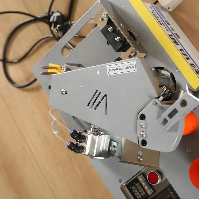 Image of LUXTER JE33 Double Track Dual Hot Gluing Portable Mini Edge Bander Machine