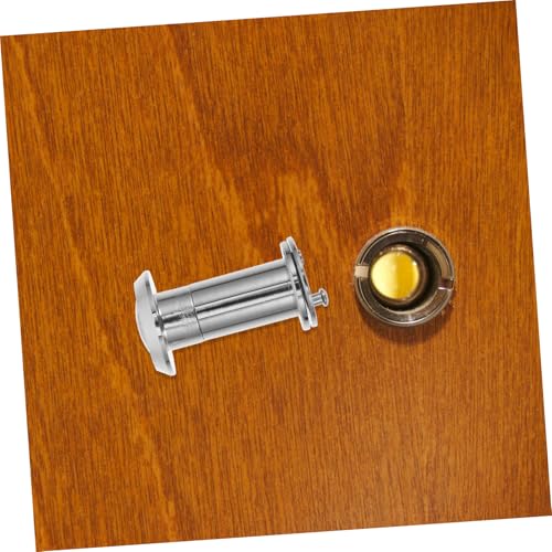 KALLORY mirilla de puerta lente gran angular 220 grados para seguridad, instalación fácil, para puertas interiores y exteriores, diseño antirrobo duradero para hogares y hoteles miniatura 7