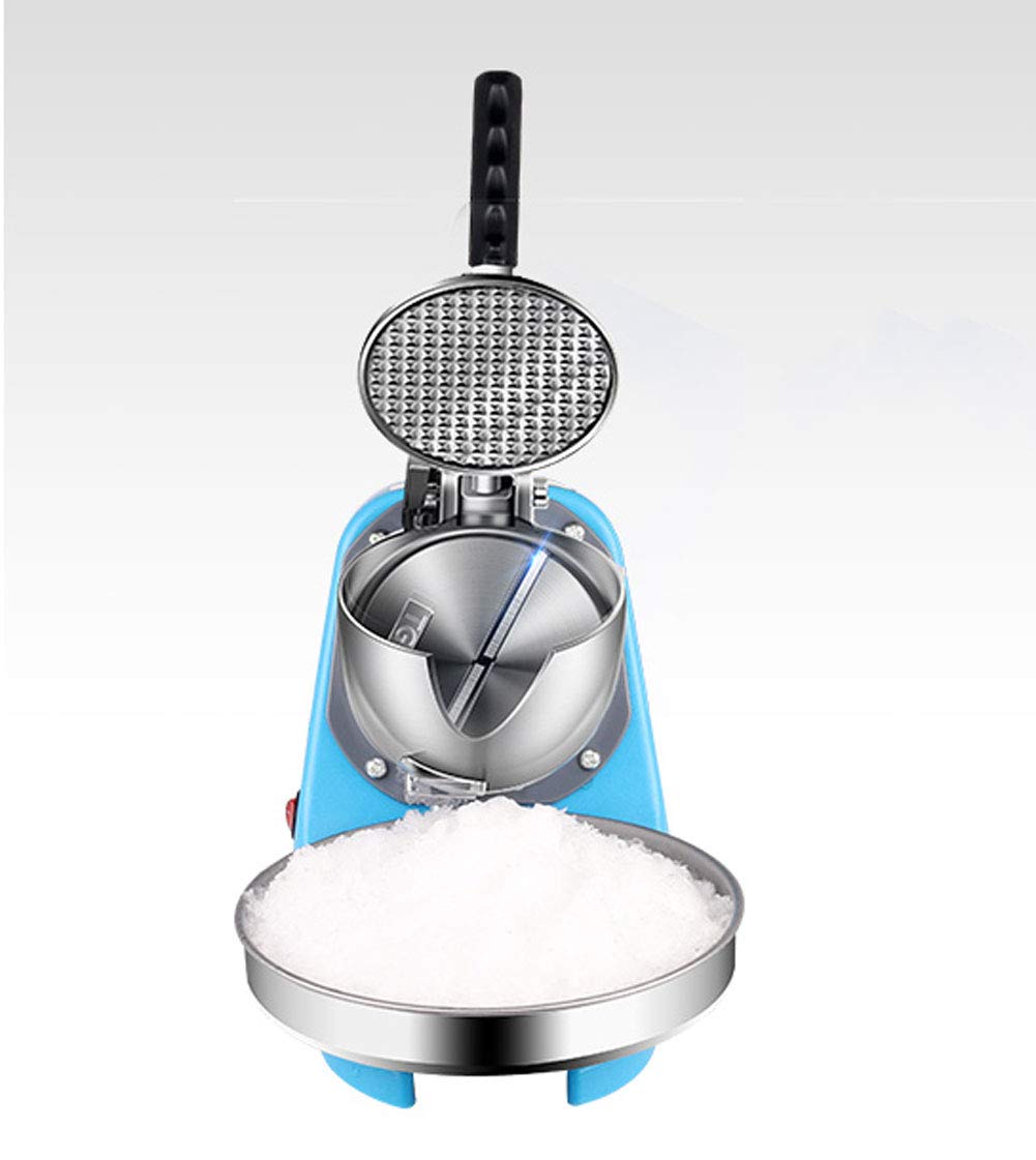 Utensilios de Bar, Trituradora de Hielo Eléctrica de Acero Inoxidable, Rompe Fácilmente Pedazos o Astillas de Bloque Grande, Perfecto para Mojitos, Cócteles y Granizados, 85kg/h