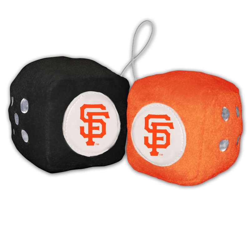 Fremont DieSAN FRANCISCO GIANTS Team Logo Pair of FUZZY DICE