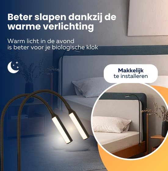 Leeslamp bed kopen | Handige verlichting voor de slaapkamer