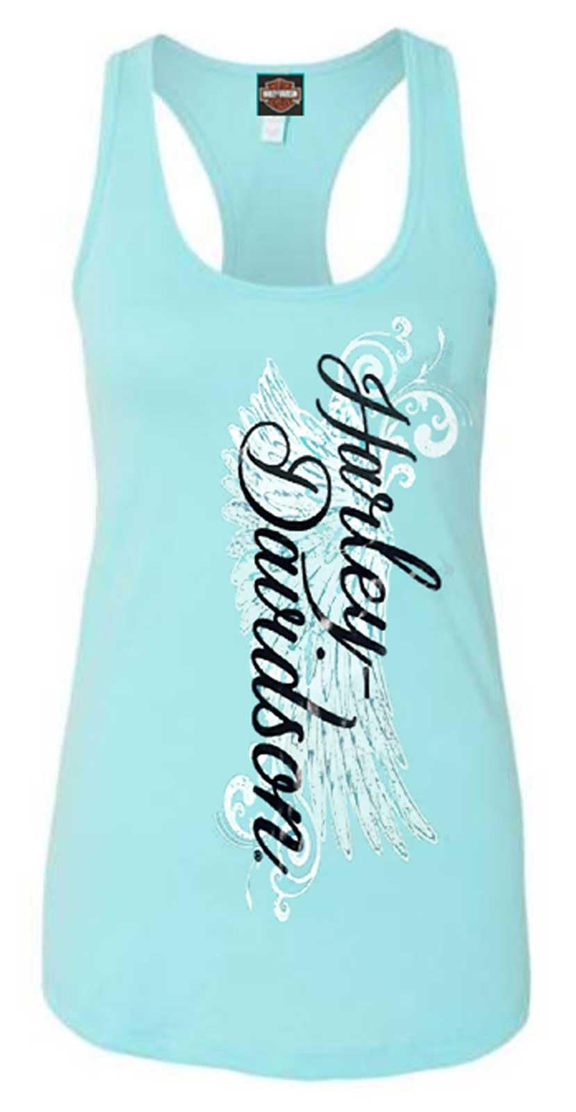 Harley-Davidson Women's Road Diva Script Sleeveless Racerback Tank Top
