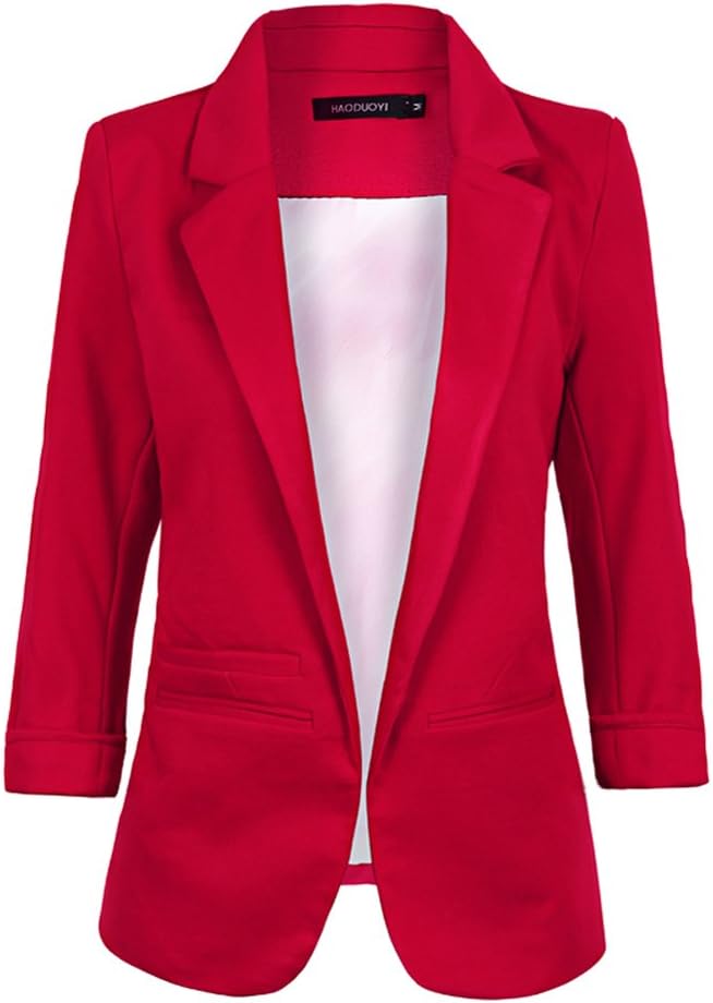 Seven Quarter Sleeve Female Suit Multicolor OL Slim Small Suit Large Code