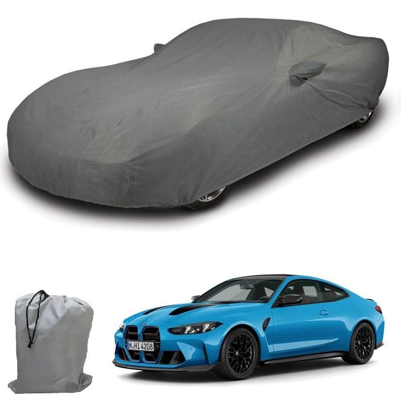 Image of ARCUATE Triple Layer Custom fit Car Body Cover for BMW M4 |Top Layer Dustrproof | Middle Layer Waterproof | Bottom Layer Scratch Protection | Outdoor Indoor Fabric