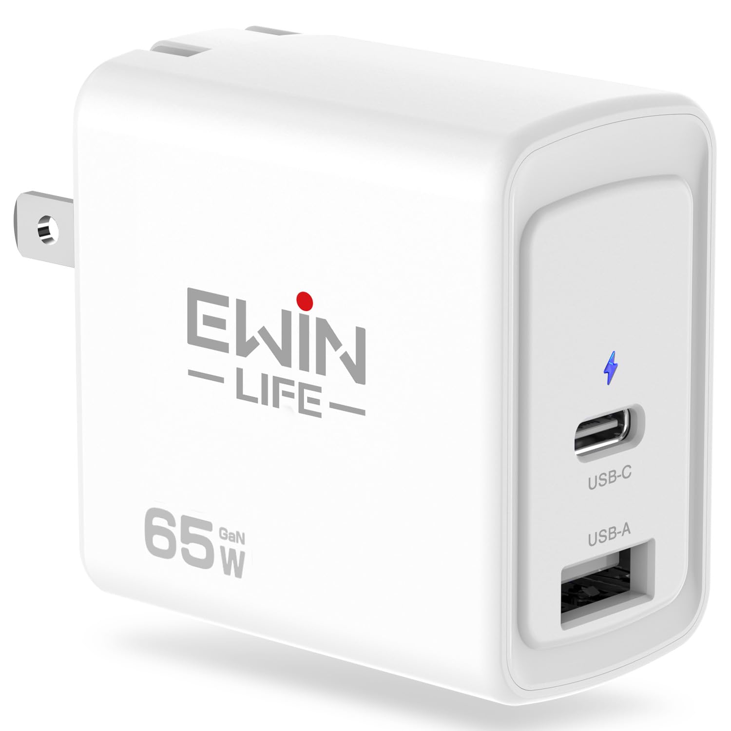 Amazon | Ewin PD 充電器 65w 急速充電器 type-c 超軽量·極小型 タイプ