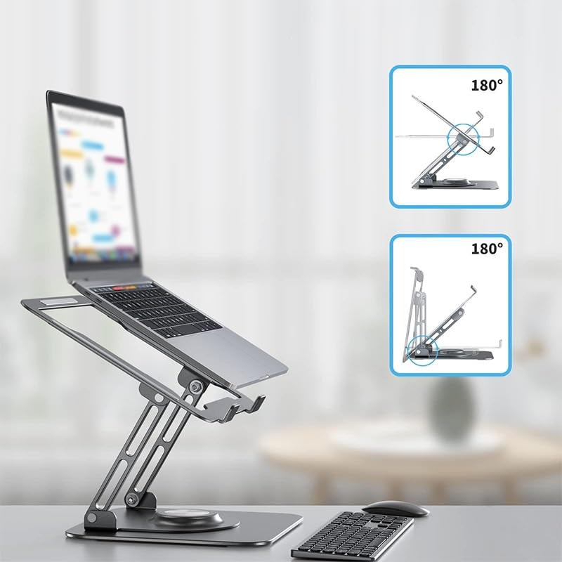Support d'ordinateur portable en alliage d'aluminium anti-chauffe