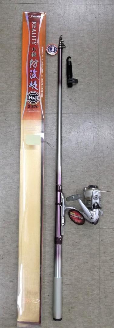 多目的フィッシング！携帯に便利なコンパクト収納ロッド振出２.７ｍ３点セット！ 多目的フィッシング!携帯に便利なコンパクト収納ロッド振出2.7m3