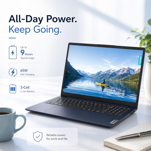 Image of Lenovo New Released IdeaPad 15.6 inch FHD Touchscreen Laptop(2026-2027 Premium Edition), Intel Core i5-1335U(Outperforms i7-1255U), 16GB RAM, 256GB PCIe, 14.5-Hour Battery Life, Win 11 with MS 365 for Web