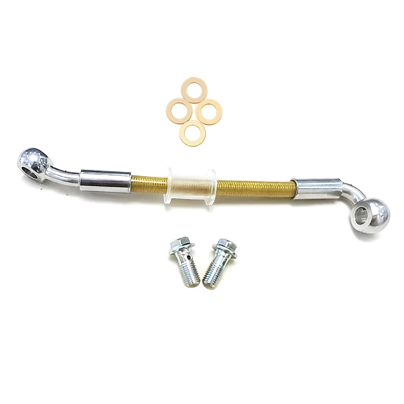 Durite de frein moto M8 flexible hydraulique 230cm idéal pour rénovation ou modification - 8