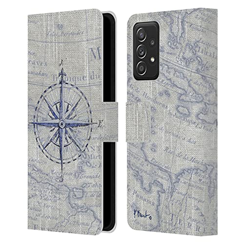 Étui portefeuille boussole Paul Brent pour Samsung Galaxy A53 5G par Head Case Designs