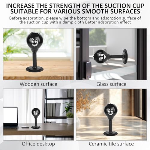 YYTECH Punchingball Tisch, Büro Punchingball, Mini Tischiboxsack mit Saugnapf und Luftpumpe, Desktop Punching Bag, Sandsack Boxsäcke, Punching Ball Set, für Chef, Kollegen, Freunde