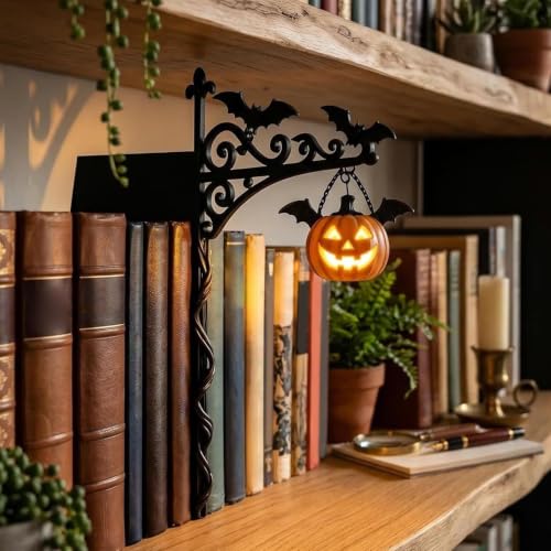 Lámpara libro de lectura en mesita de noche para un dormitorio acogedor 2