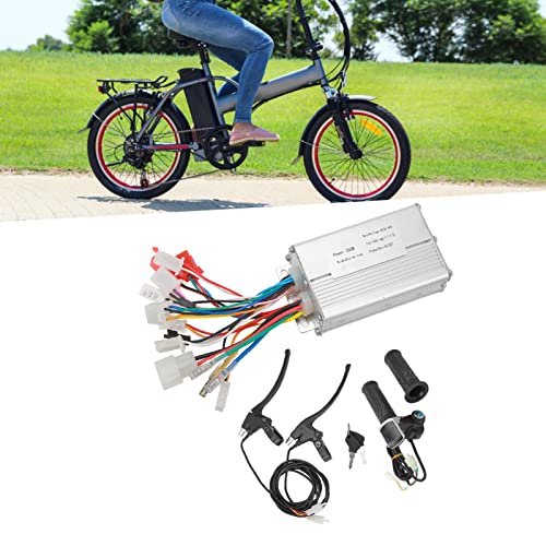 Elektrische Fiets Borstelloze Motor Controller Kit, 36V 48V 250W Elektrische Fiets Borstelloze Controller Gasgreep Remhendel Kit - Afbeelding 5