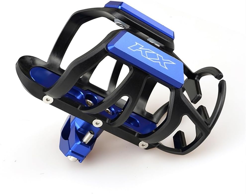 for K&awasaki KX65 KX80 KX85 KX100 KX125 KX250/X/F KX450 /F Motorcycle Beverage Water Bottle Cage Drink Coffee Cup Holder Wate Drink Cup Holder Cup Holder(Color:Orange)
