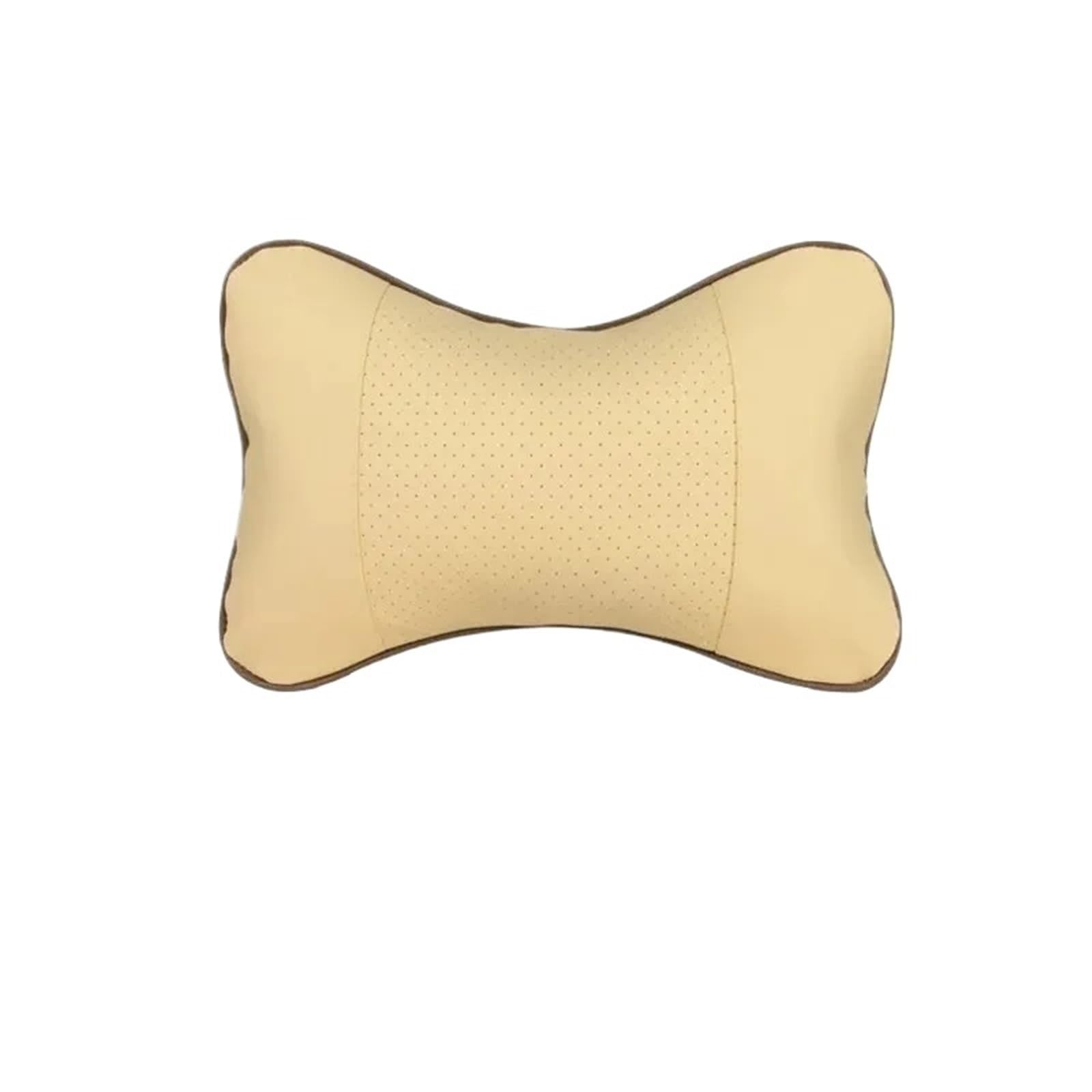 ATUMY Car Seat Pillow Car Neck Pillows 1pcs Headrest Universal Car Pillow Car Headrest(Beige)