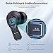 HTC Wireless Earbuds Bluetooth 5.3 Waterproof with ENC Microphone in Ear Stereo Headphones Compatible with Tablet Laptop Cell Phones Tablet