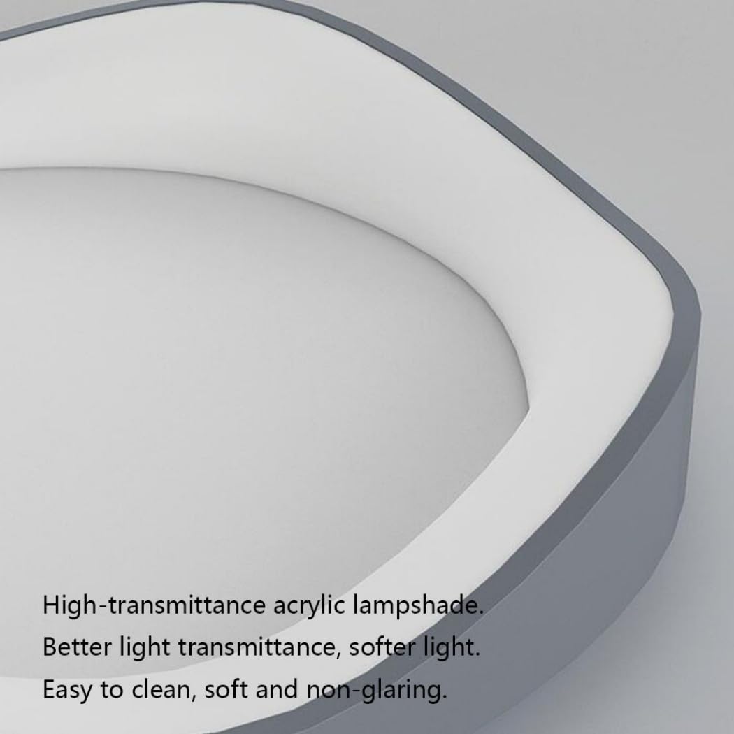 Ściemniające Płaskie Światło Do Dekoracji Domu 1-punktowe Metalowe Ultracienkie Lampy Sufitowe LED Regulowana Trójkolorowa Lampa Sufitowa Drewniane Kreatywne Lampy Panelowe Do Wnętrz Do Salonu KNBVFHG