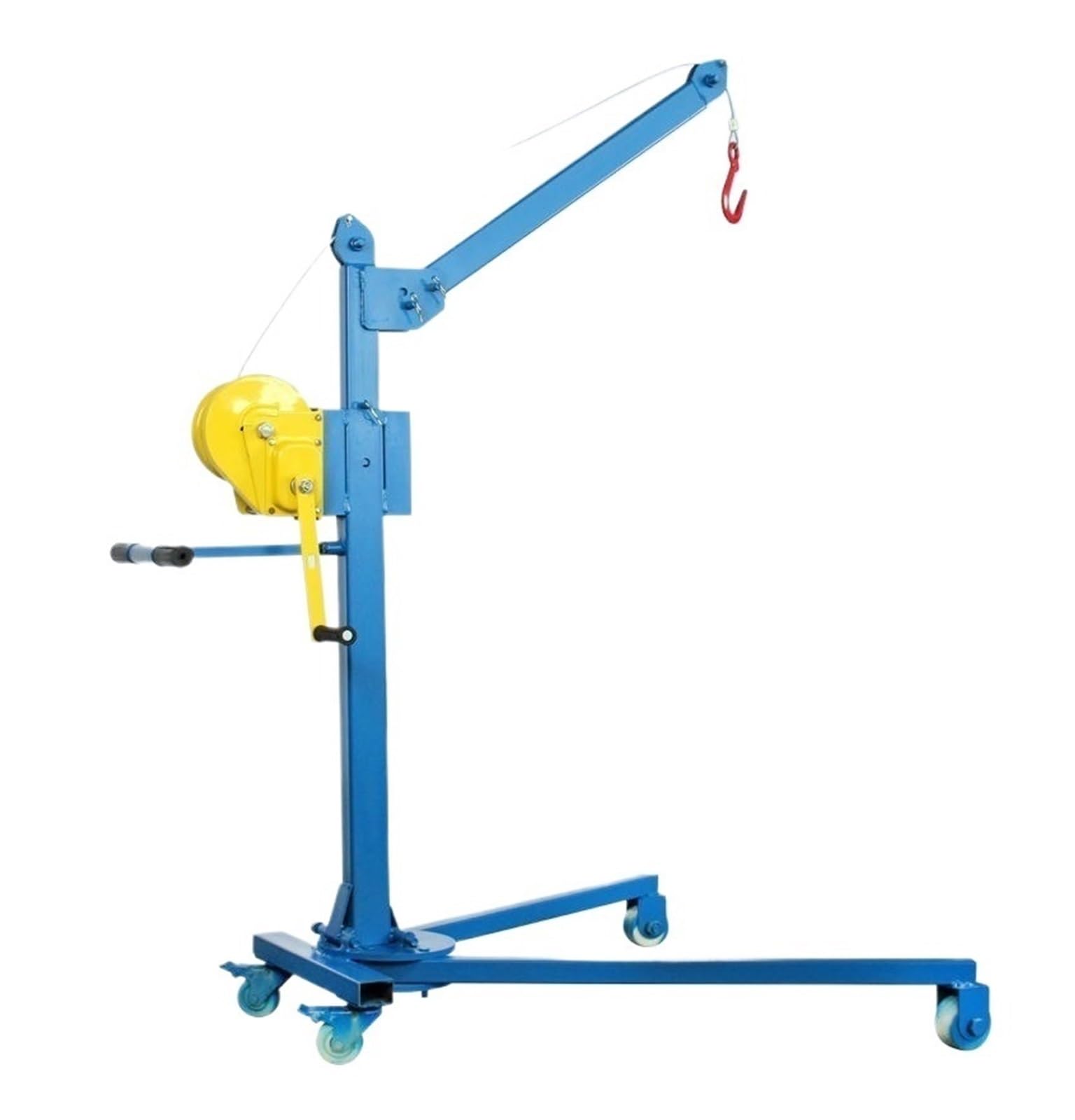 Movable Foldable Lifting Hanger + Hand Winch, Household Lifting Crane MINGPING