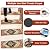 OJIA Extra Non-Slip Carpet Stair Treads for Wooden Steps Set of 4, 30"X8" Rubber Indoor Stair Runner Slip Resistant Stair Rugs Safety Mats for Dogs, Kids & Elders, Stairway Grip Step Treads