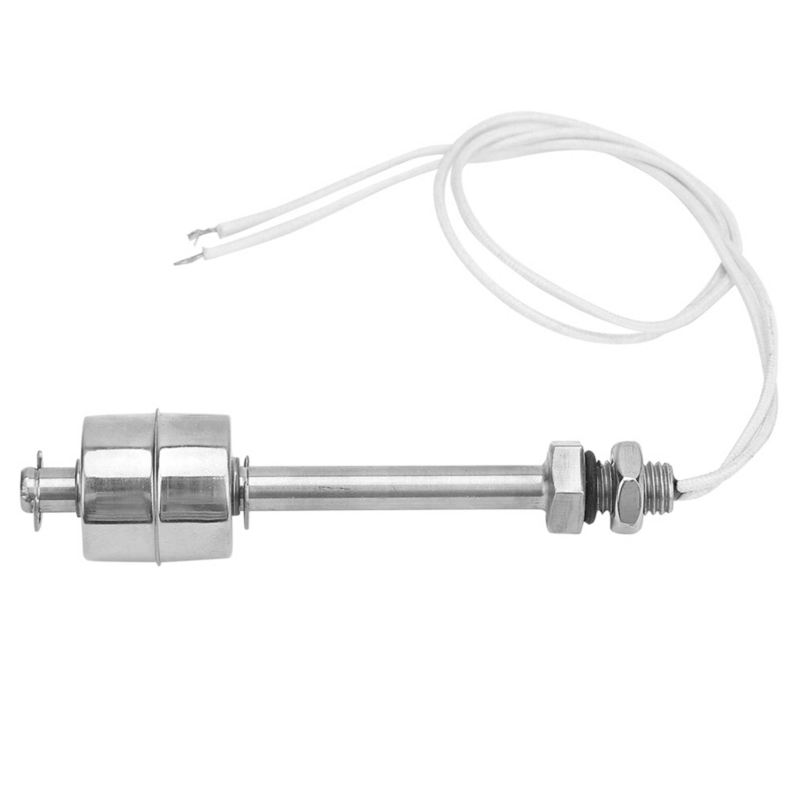 0-220V 100mm Przełącznik Pływakowy Czujnika Poziomu Cieczy, Pionowy Przełącznik Wody ze Stali Nierdzewnej Dla Zbiorników, Wież Ciśnień, Podgrzewaczy, Energii Słonecznej