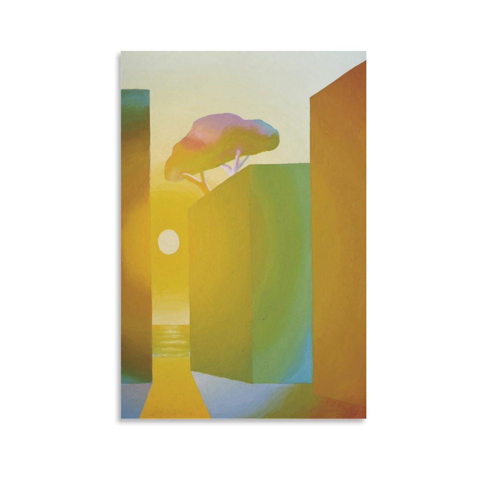 KLAGCBDF SALVO Sans Titre (2) Poster Painting Canvas Wall Art Living Room Posters Painting 24x36inch(60x90cm)