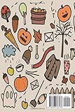 Zoom IMG-1 halloween pumpkin notebook lined glossy