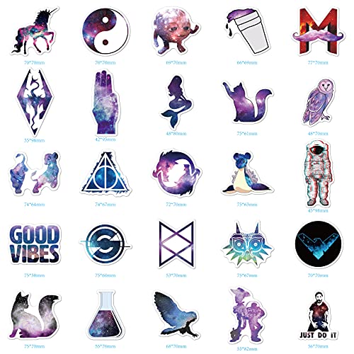 100 Pezzi Stickers per Bottiglie d'Acqua Adesivi