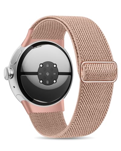 Correa de nailon elástica para Google Pixel Watch 41mm miniatura 1