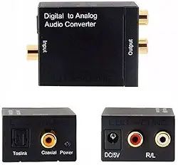 Conversor Audio Digital Analógico Home Theater Tv Game Luuk Young