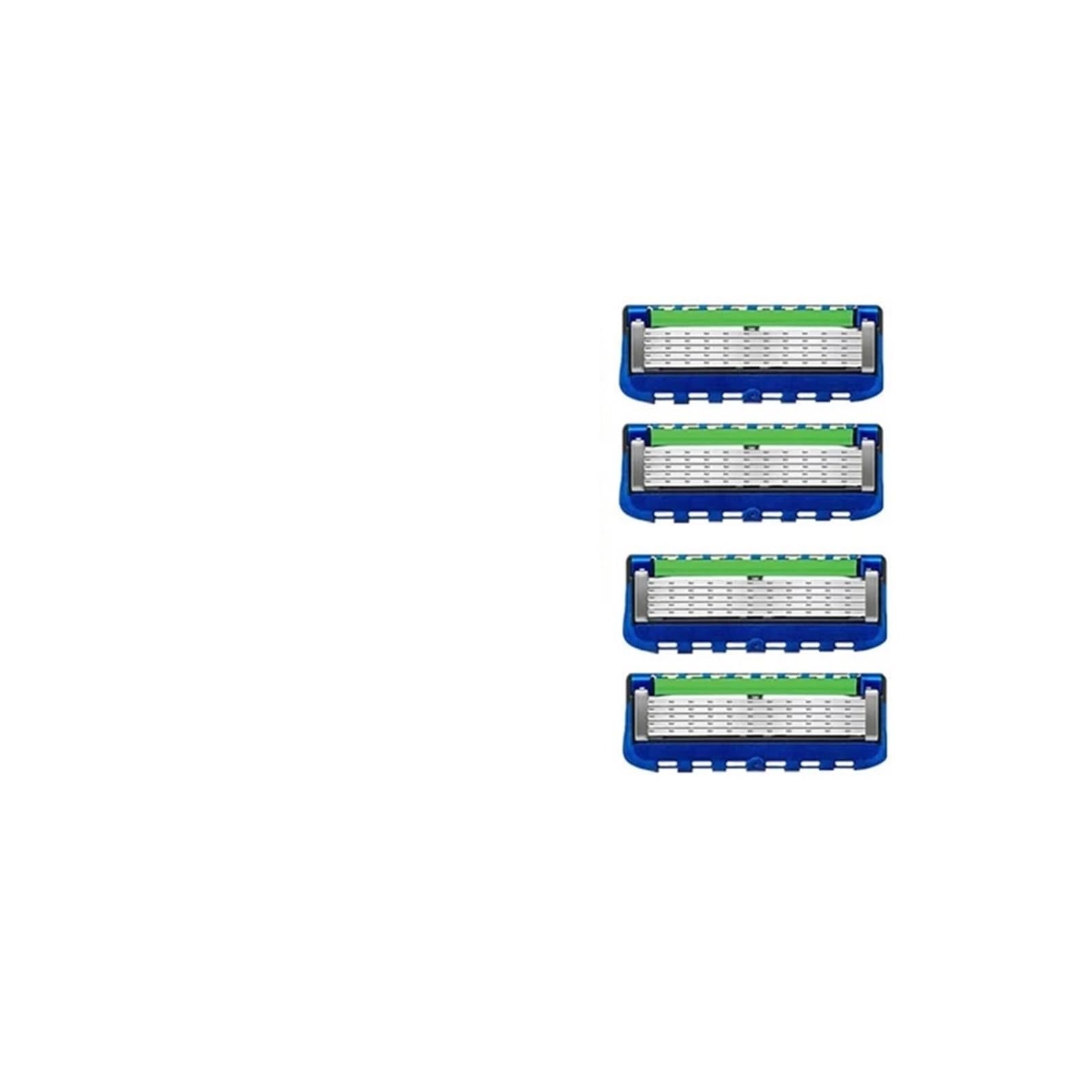 Lama In Acciaio Inossidabile A 5 Strati Da 6 Pezzi, Compatibile Con Gillette,