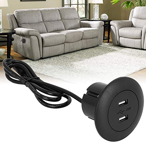 Toma de corriente y USB doble para sofá o sillón reclinable eléctrico 4