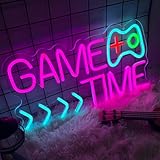 [Design di tendenza per il gioco] : il design a forma di lettera di GameTime accende immediatamente la passione per il gioco! Modello alla moda personalizzato, facile da creare un bar Netflix, ristorante a tema, in modo che i clienti non possono fare a meno di scattare foto e carta!
