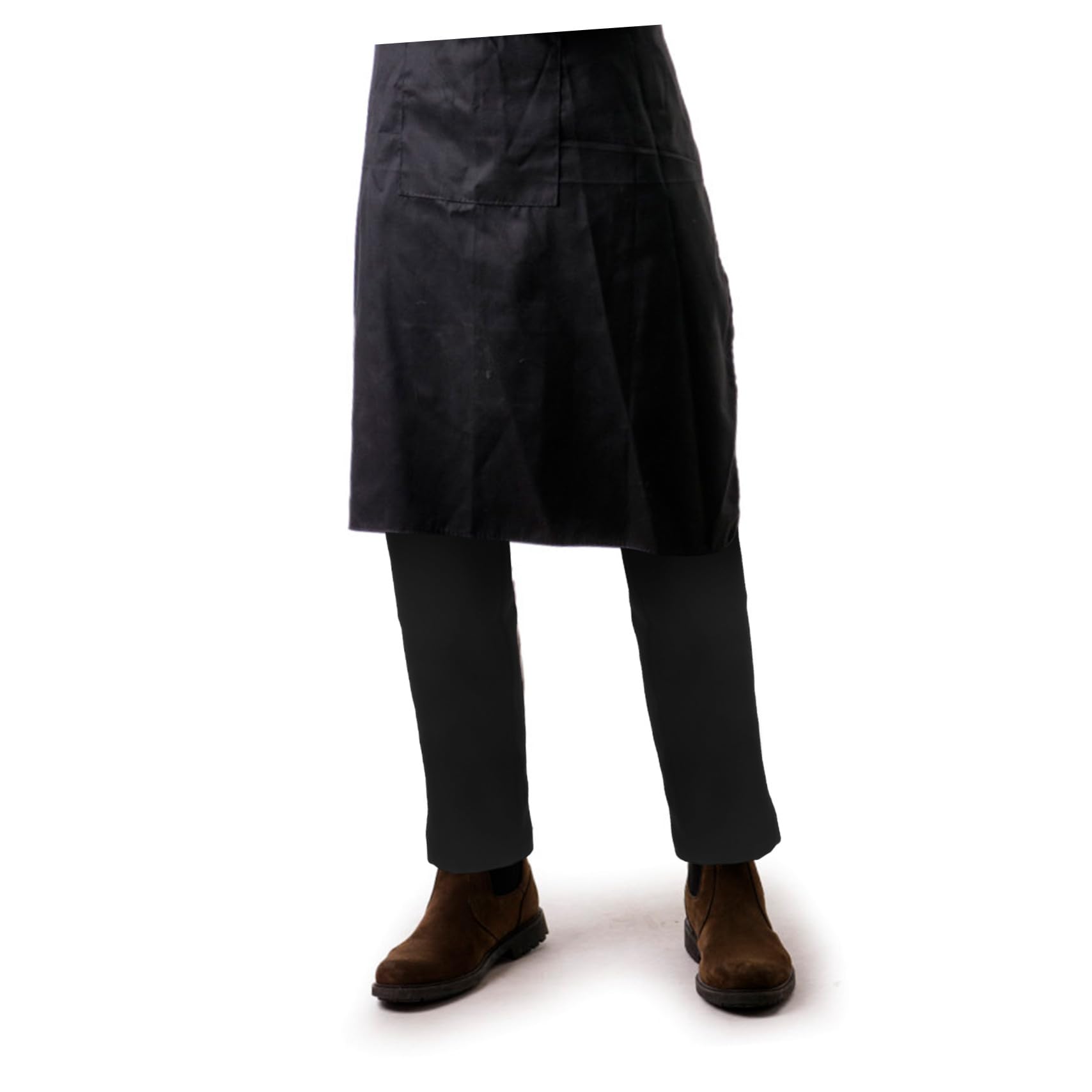 Pantalon la Cuisine Homme Noir en Polyester, Pantalon de Chef Respirant et Résistant à l'huile, pour Restaurant Cuisine Professionnelle
